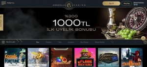 Anadolucasino Casino Sitesi Tanıtım Görseli